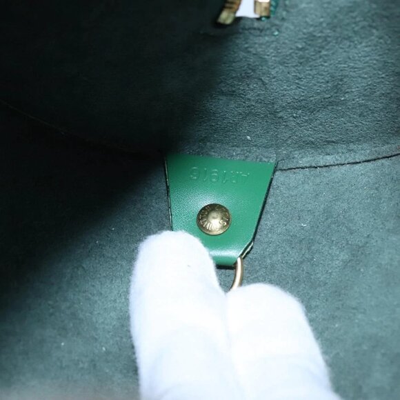 LOUIS VUITTON Epi Soufflot Hand Bag Green - Picture 14 of 16